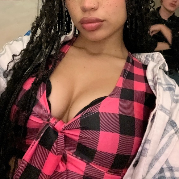 authentic twin peaks server top - pink - Picture 1 of 1